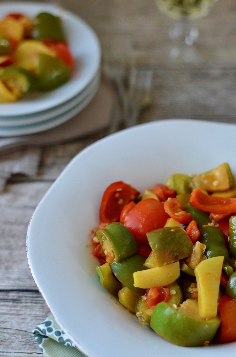 Für jeden Tag: Peperonata mit Kartoffeln – Graziellas Food Blog