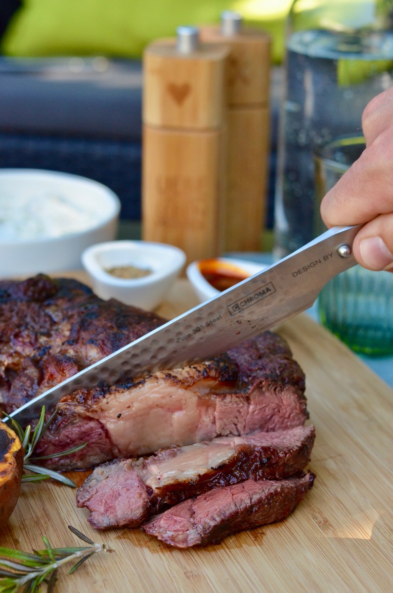 Green Egg Tomahawk Steak Recipe Get More Anythink's